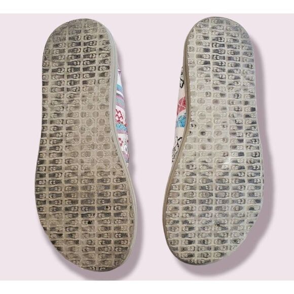 Sanuk Vagabond Slip On Canvas Sidewalk Surfers Shoes Size 5 US Pink - Picture 7 of 8